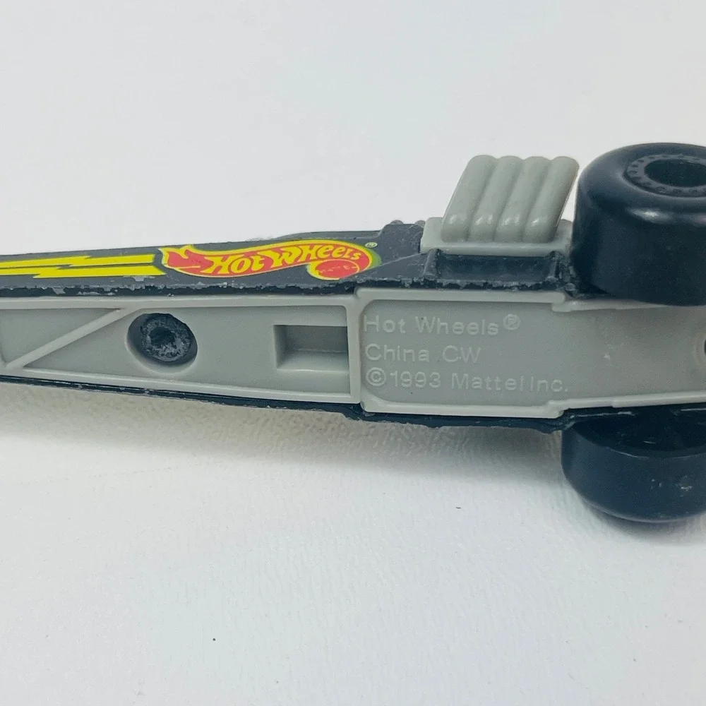 1993 Hot Wheels McDonald's Dragster Black Happy Meal Toy Baggie #8